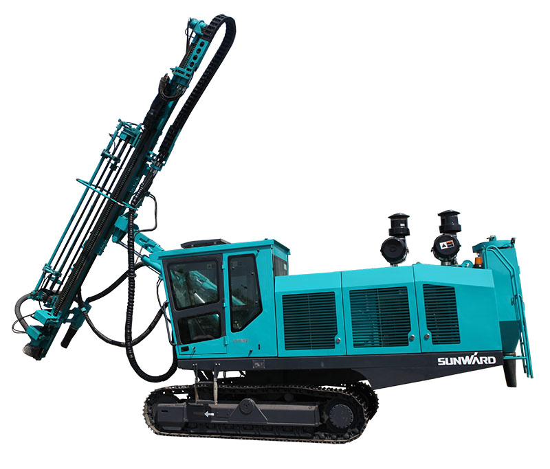 山河智能全液壓鉆車成功入選2016年度湖南省百項重點新產品