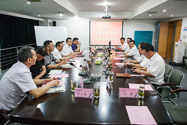 大冶有色金屬集團(tuán)到訪山河智能