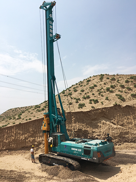 不用洪荒之力，山河智能22F旋挖小鋼炮能行