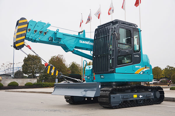 SWTC5伸縮臂履帶起重機(jī)獲歐盟市場“護(hù)照”