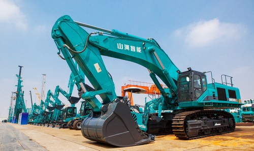 工程裝備盛宴，東盟十國代表在山河智能很享受