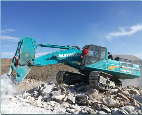 工程裝備量身定制，山河智能鉤掘機強勢出擊