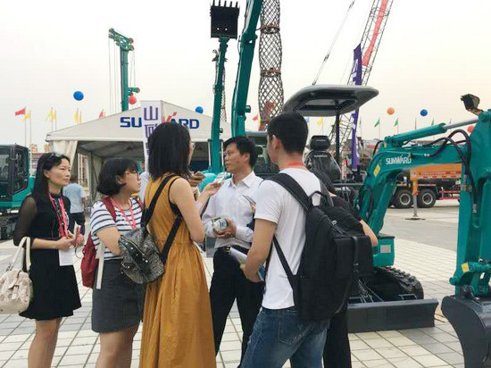 到“海博會”邂逅山河智能“兩挖”精品