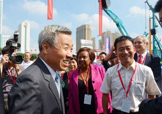 到“海博會”邂逅山河智能“兩挖”精品