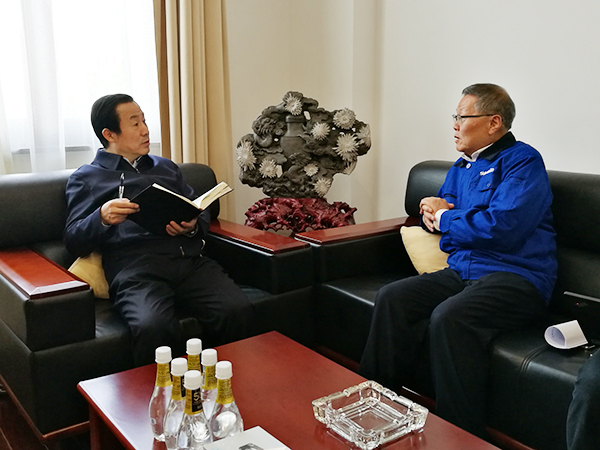 你們“一點三線”我記住了！達(dá)哲省長為山河智能鼓勁