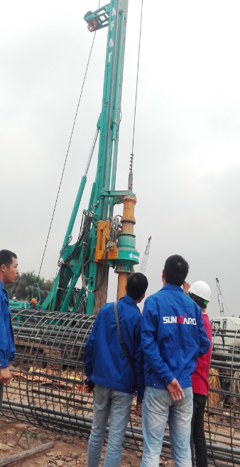 服務(wù)一線‖在越南為十臺(tái)旋挖鉆機(jī)做“保姆”的日子