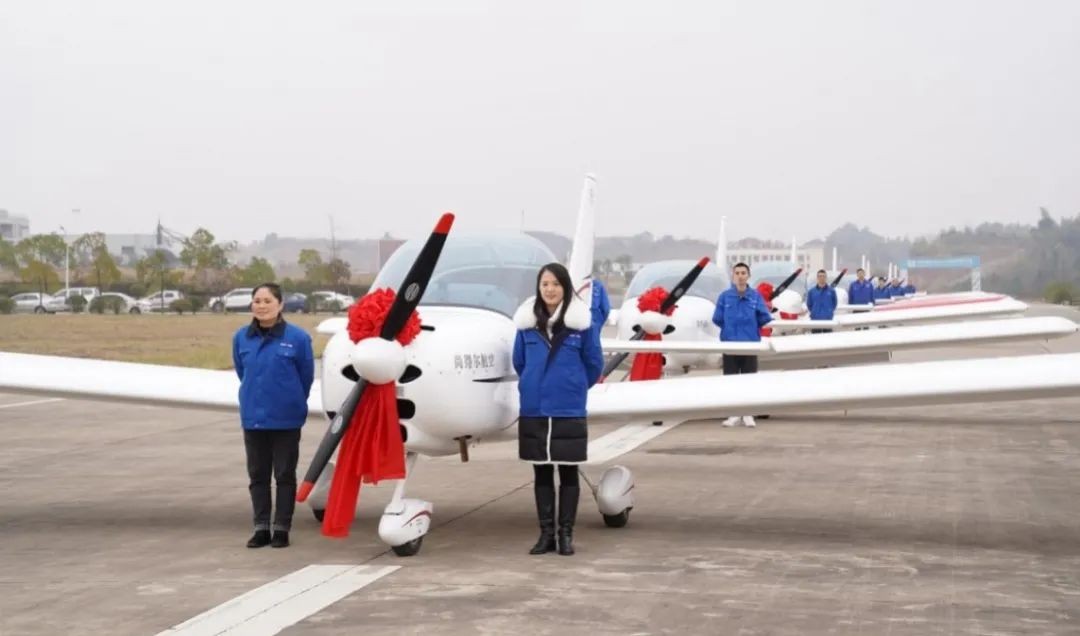牛年開新局，山河航空8架SA60L飛機集中下線、交付