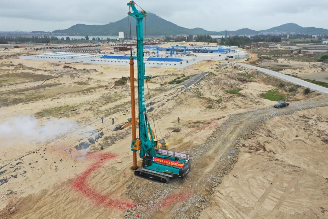 開(kāi)工大吉！入巖專(zhuān)家SWDM360H3助力茂名港管廊建設(shè)