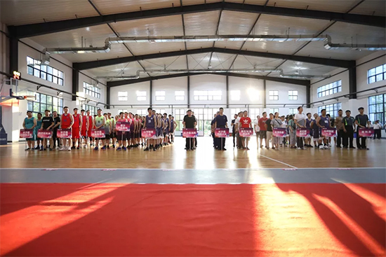 以球?yàn)槊?，首屆“山河杯”籃球邀請賽架起政企連心橋