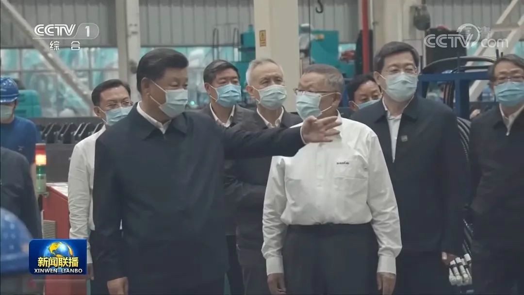 總書(shū)記“點(diǎn)贊”山河創(chuàng)新，山河智能集中收看《新聞聯(lián)播》