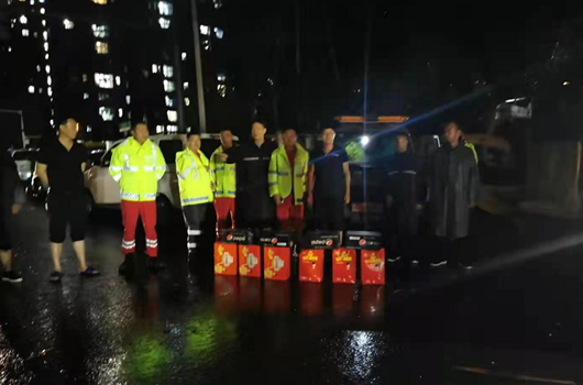 山河智能設(shè)備馳援河南，助建家園防線