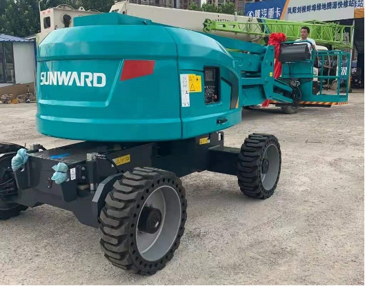 匠心打造！山河智能曲臂式高空作業(yè)平臺(tái)正式投放市場