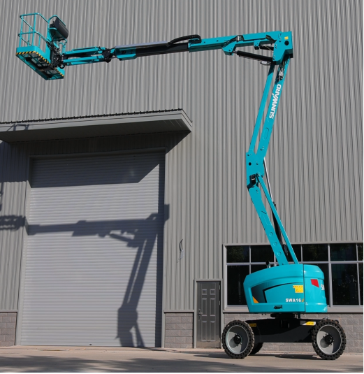 匠心打造！山河智能曲臂式高空作業(yè)平臺(tái)正式投放市場