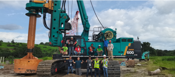 山河智能最大旋挖鉆機(jī)“安家”菲律賓，背后竟然還有這些故事