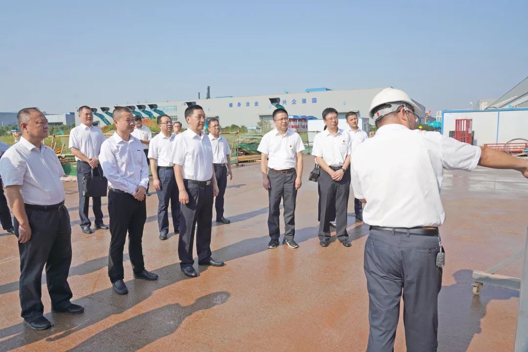 湖南省委常委、省紀(jì)委書記、省監(jiān)委代理主任王雙全調(diào)研山河智能