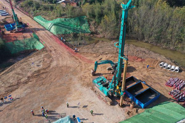 首根樁基開(kāi)鉆！山河智能助力新建滬渝蓉高速鐵路建設(shè)