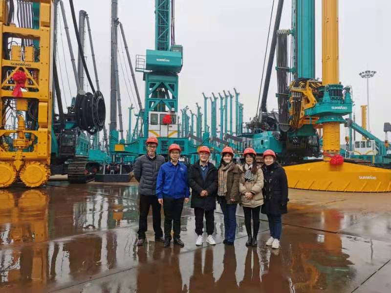 湖南省人工智能學會秘書長陳愛斌一行考察調研山河智能