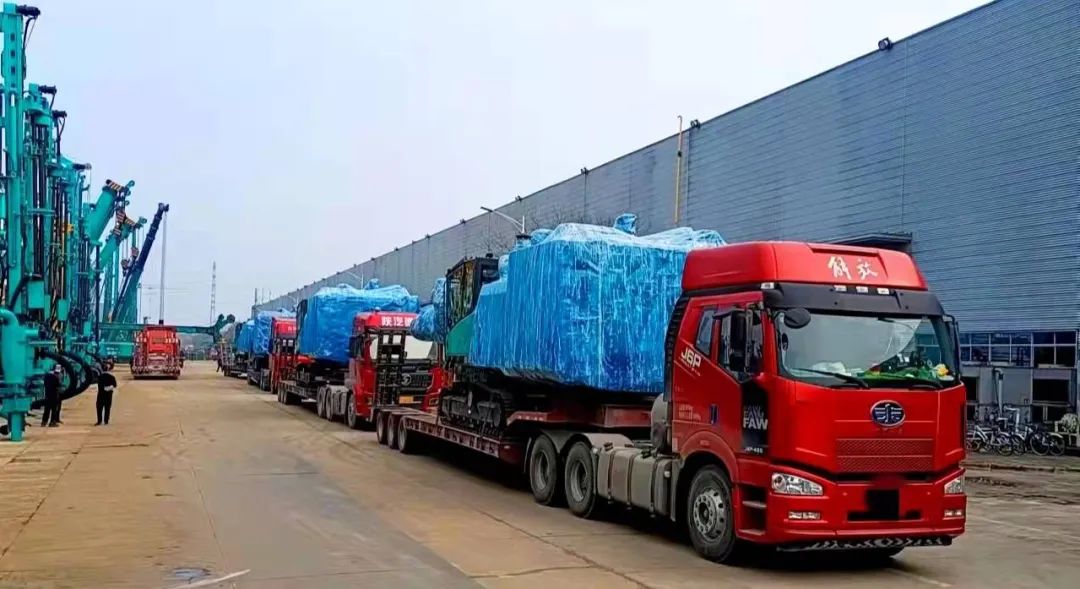 開門紅！山河智能鑿巖設(shè)備實(shí)現(xiàn)新年首單發(fā)貨