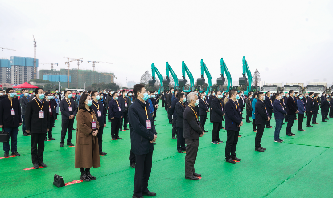 山河智能亮相岳麓山實驗室建設項目開工儀式
