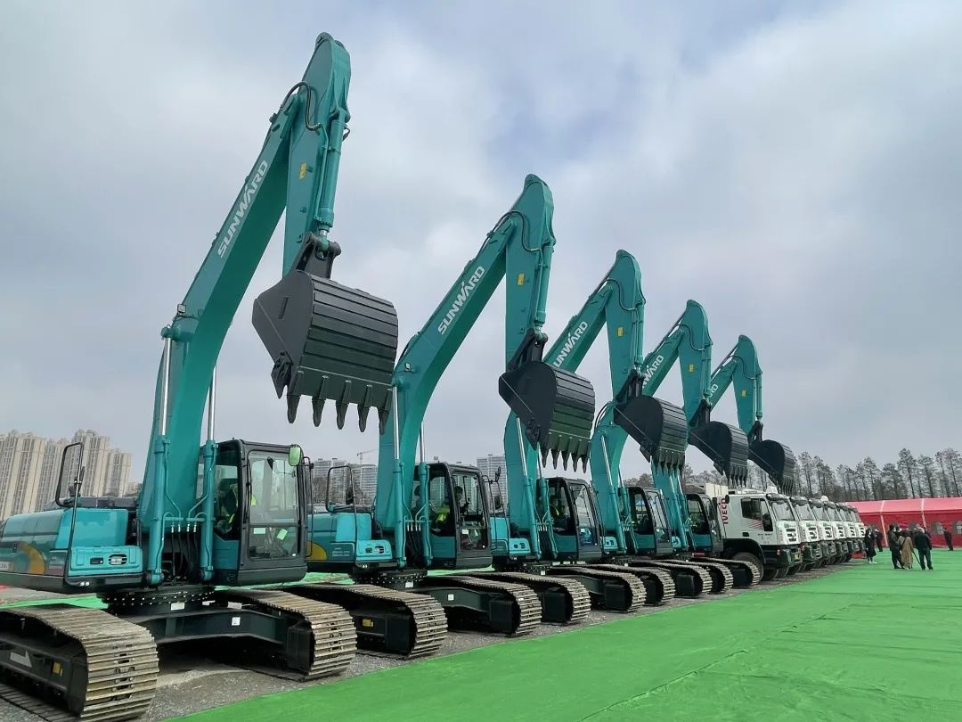 山河智能亮相岳麓山實驗室建設項目開工儀式