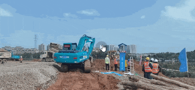 沖鋒一線顯擔(dān)當(dāng)！山河智能挖掘機助力長沙方艙醫(yī)院建設(shè)