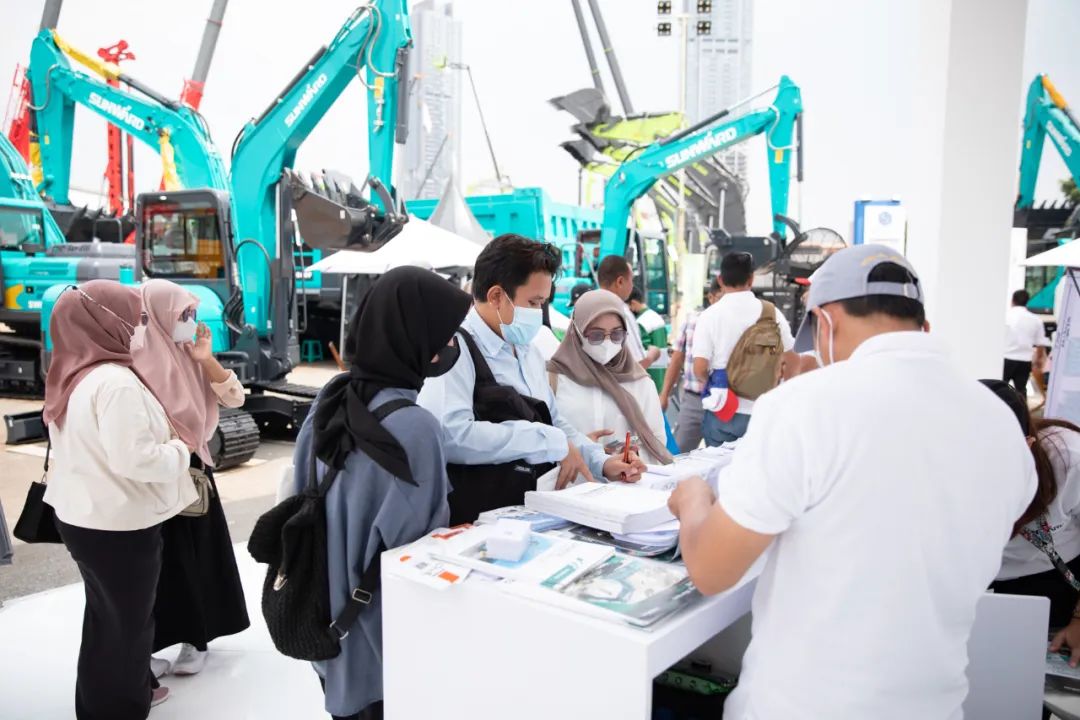 本地化建設顯成效！山河智能攜礦山成套裝備亮相印尼礦業(yè)展