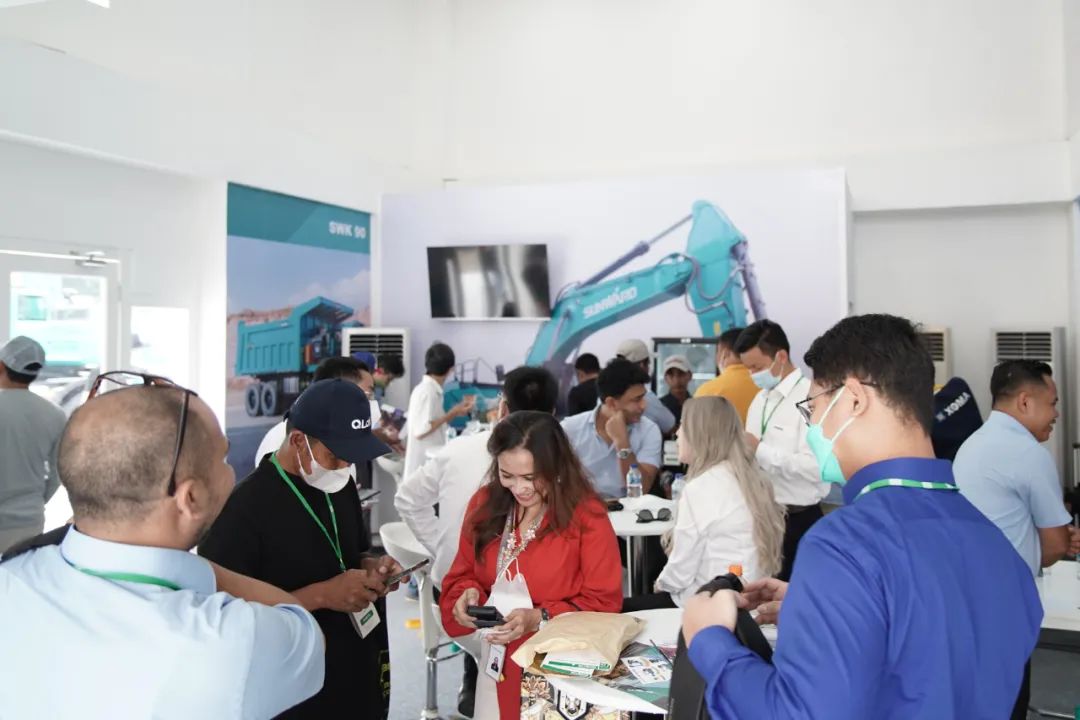 本地化建設顯成效！山河智能攜礦山成套裝備亮相印尼礦業(yè)展