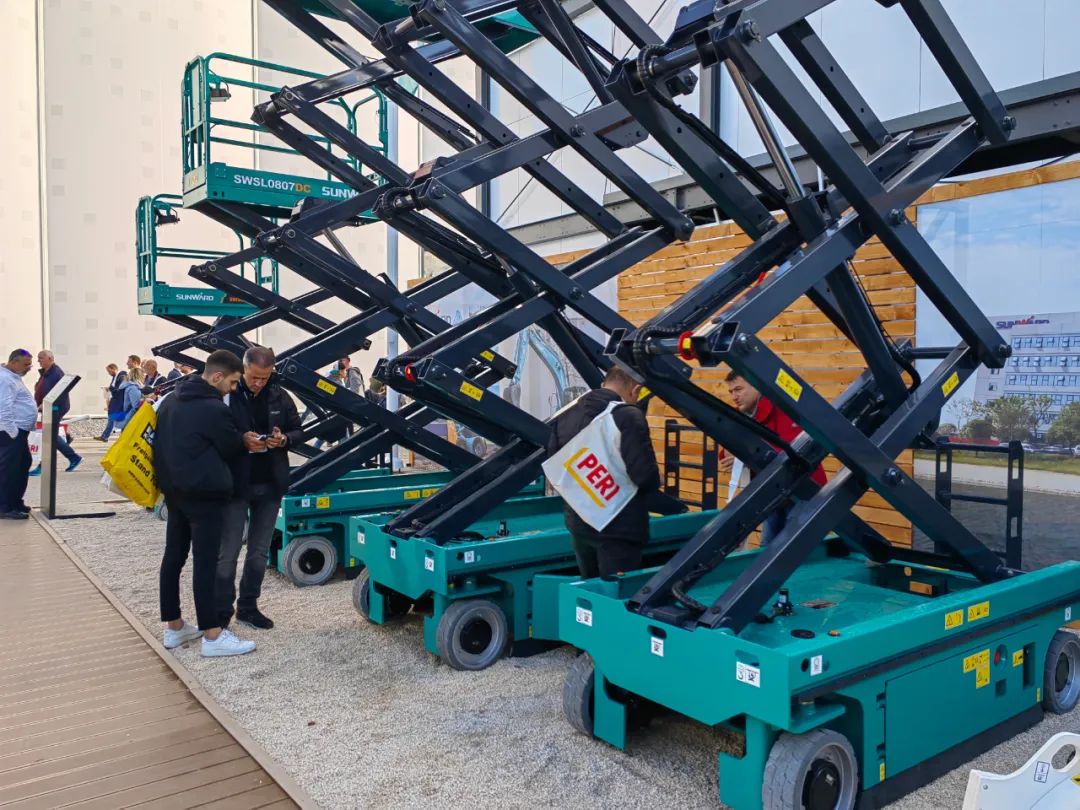 Bauma 2022 | 首次亮相，山河智能高空機械受熱捧