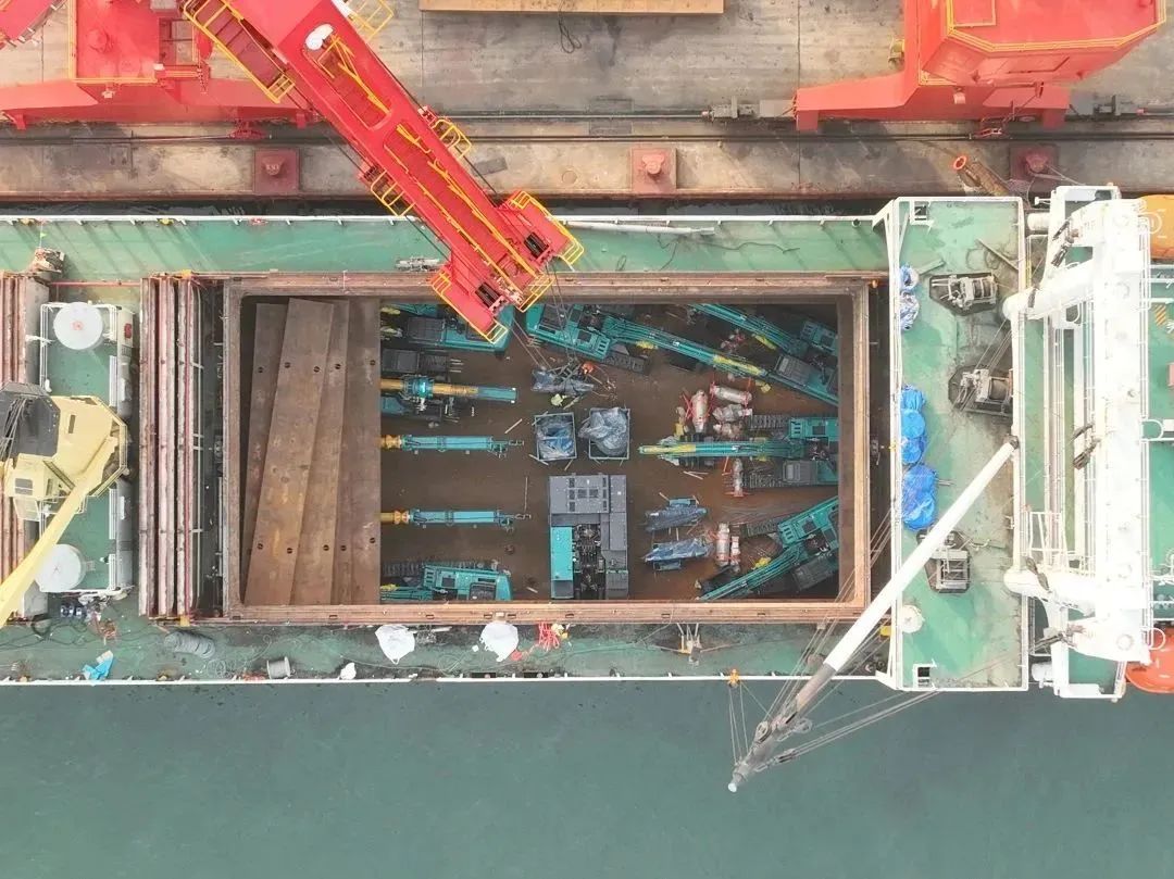 億元設備“包船”出海！山河智能國際市場迎來開門紅