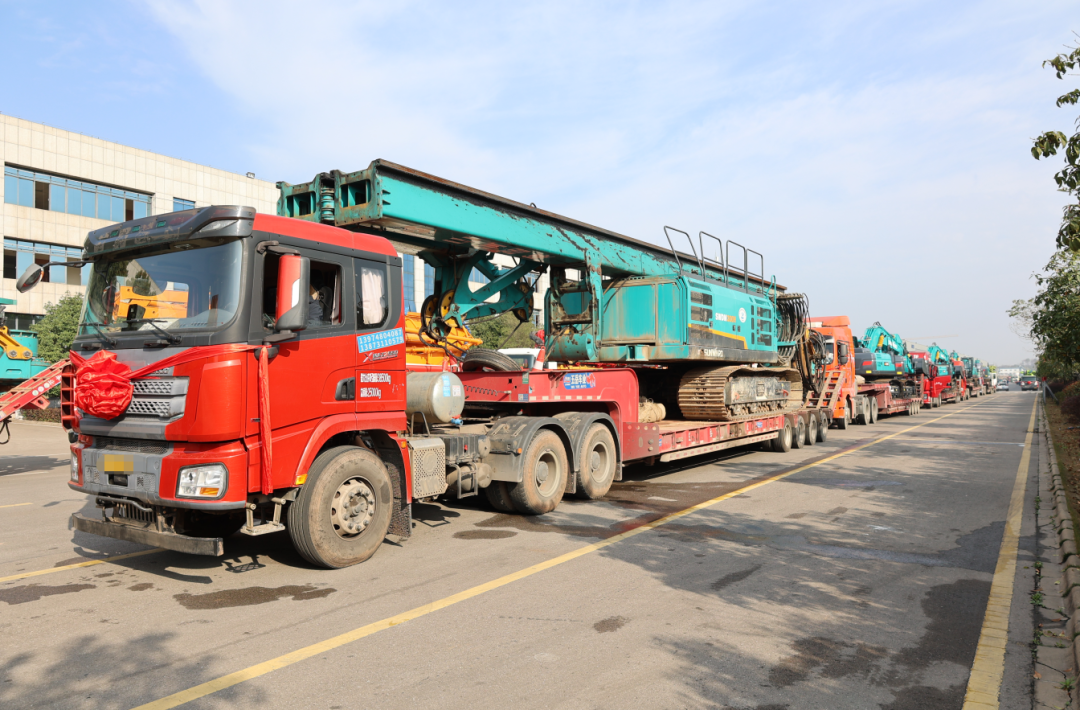 乘著自貿區(qū)改革的東風，山河智能二手工程機械揚帆出海