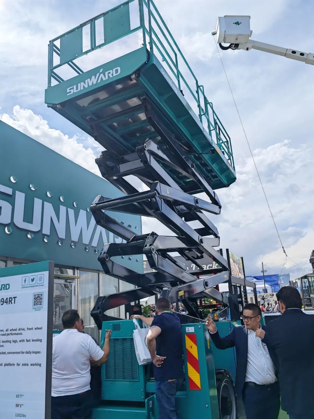 拉展直播 | 山河智能高空精品亮相2023美國拉展，哪款是你的最愛？