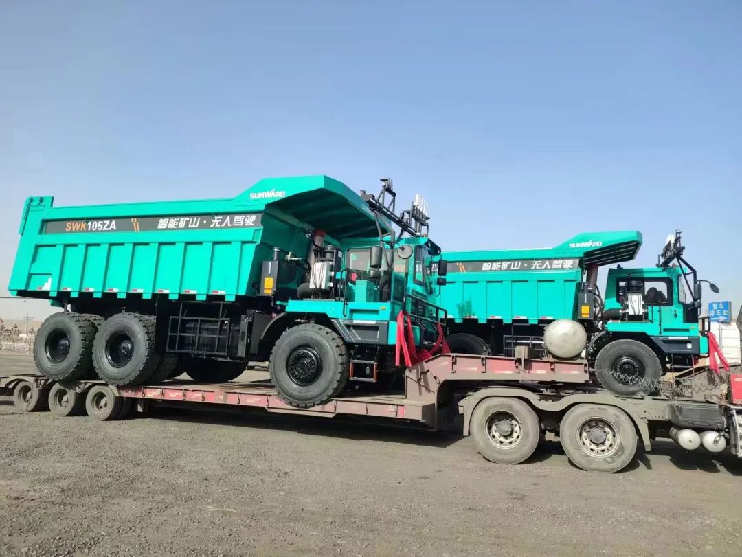 助力數(shù)智礦山建設(shè)！山河巨鼎無人駕駛礦卡再交付