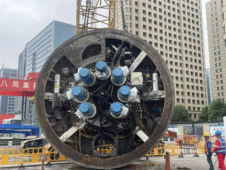 首戰(zhàn)華東市場！中鐵山河杭德市域鐵路工程地莫區(qū)間左線盾構(gòu)機(jī)順利始發(fā)