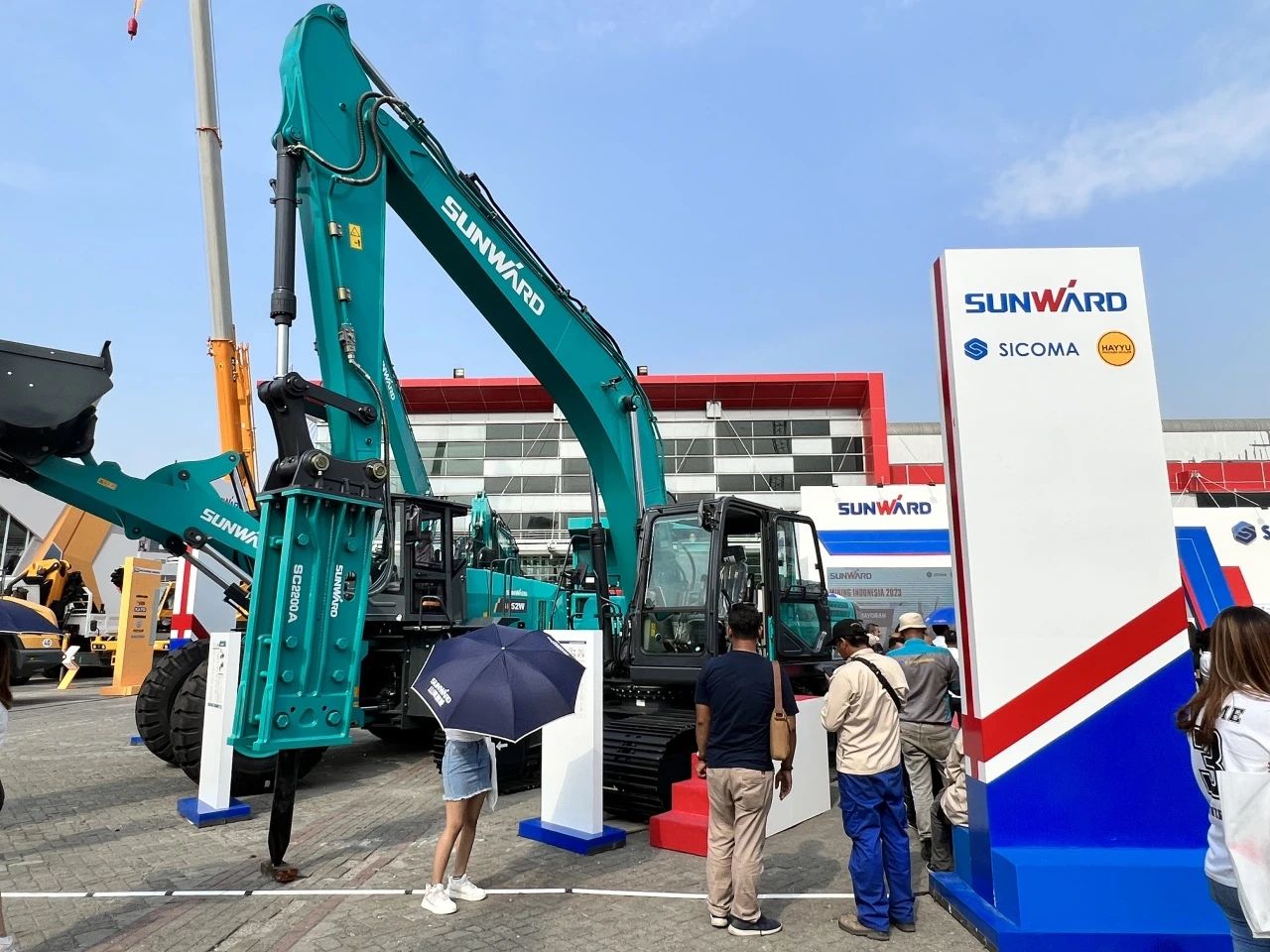 深耕細作，逆勢增長！山河智能盛裝亮相印尼雅加達礦業(yè)展