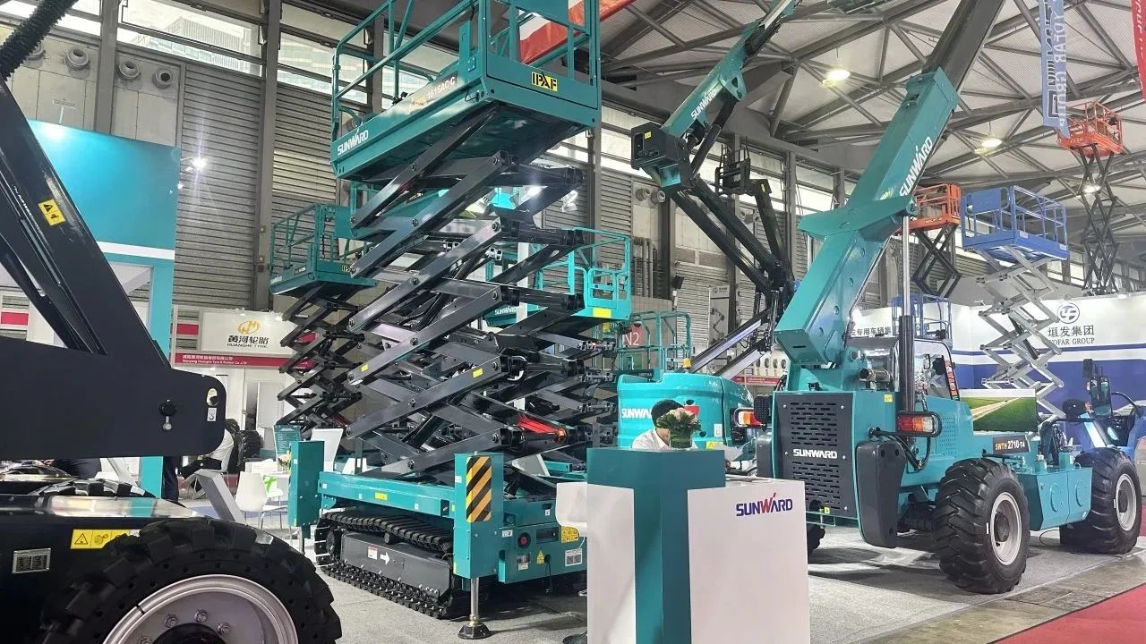 精品出擊，閃耀魔都！山河智能全系列高空機械亮相2023亞洲國際高空展