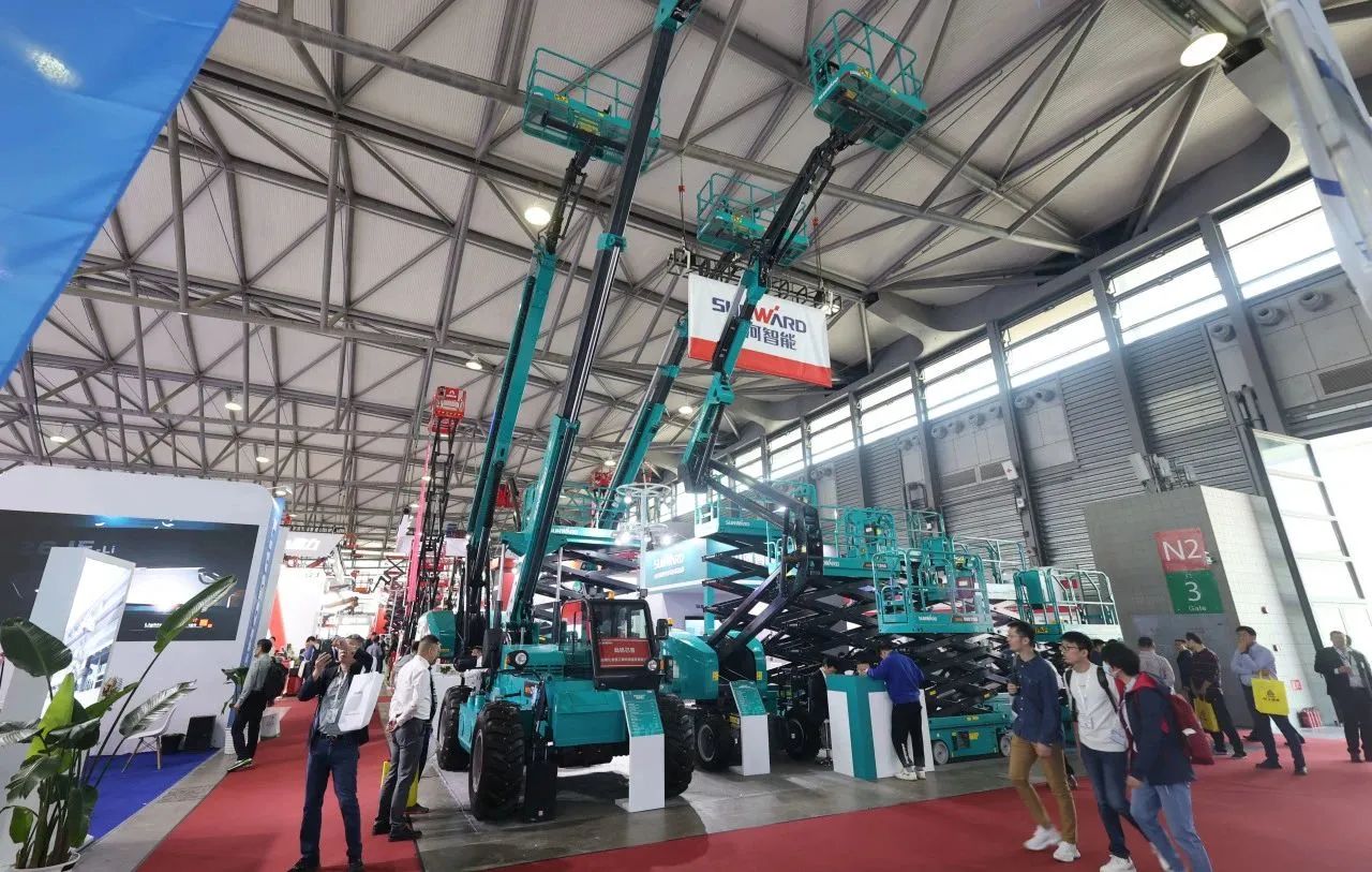 精品出擊，閃耀魔都！山河智能全系列高空機械亮相2023亞洲國際高空展