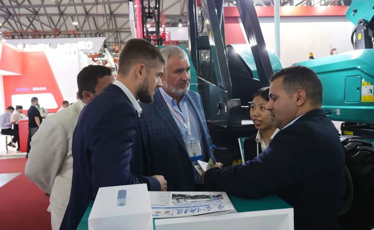 精品出擊，閃耀魔都！山河智能全系列高空機械亮相2023亞洲國際高空展