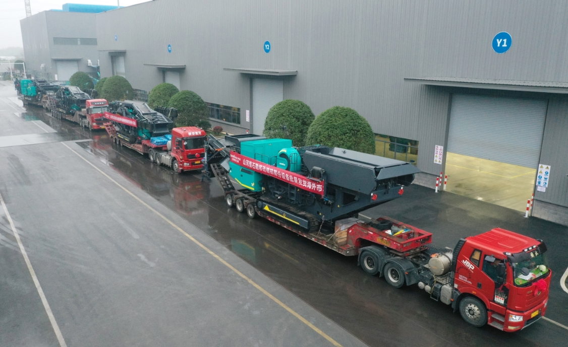 加速出海，山河普石勒破碎篩分設(shè)備批量出口東南亞