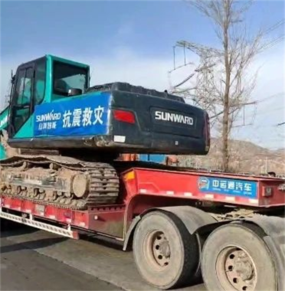 支援抗震救災(zāi)一線，山河智能在行動！