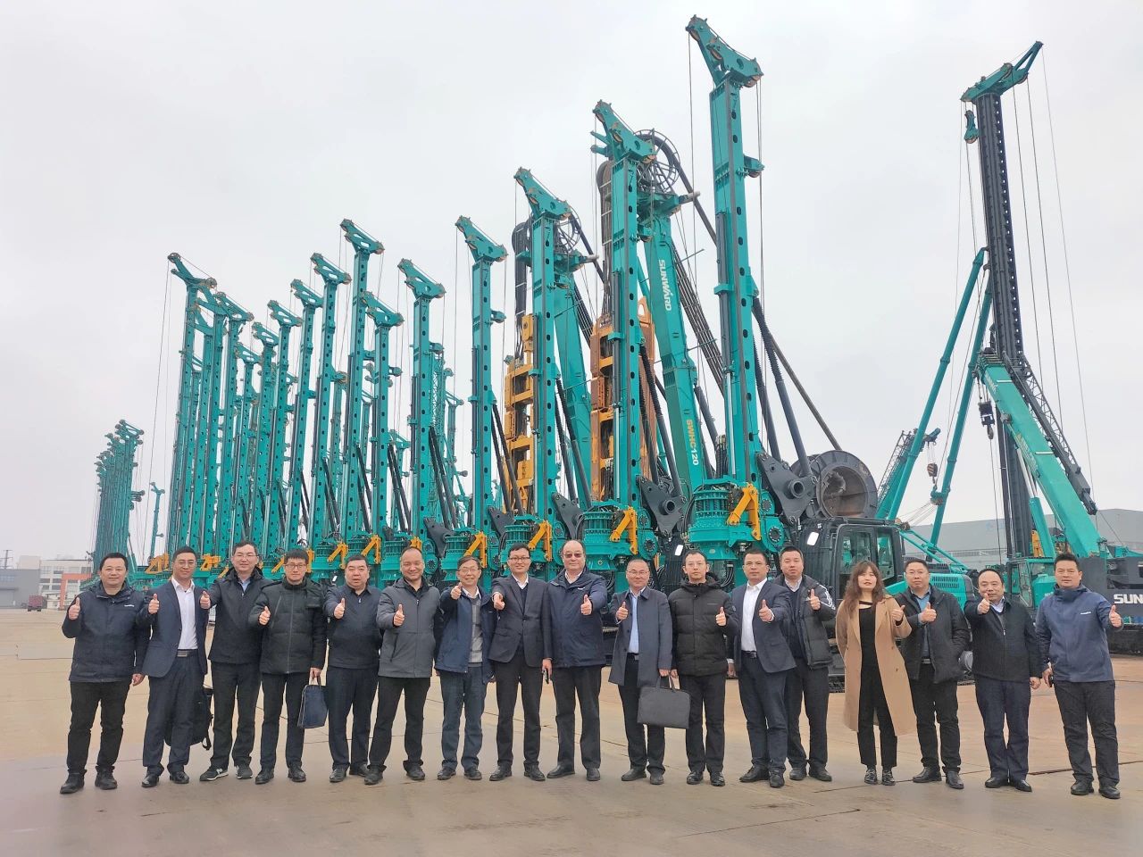 加強全方位合作！中鐵二十局到訪山河智能