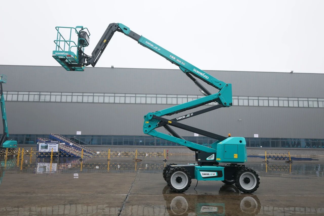 又雙叒叕上新了！山河智能首款雙載荷電動曲臂式高空作業(yè)平臺順利下線