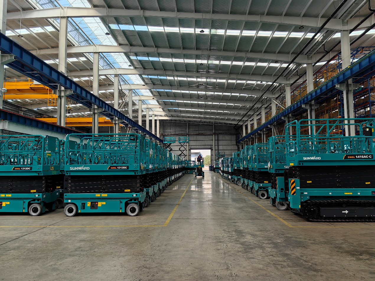 高空機械單日發(fā)貨創(chuàng)新高！單月海外發(fā)貨破記錄！