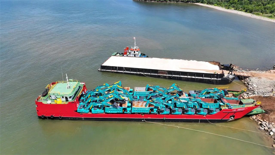 全力以赴！山河智能礦用設(shè)備批量交付印尼大客戶