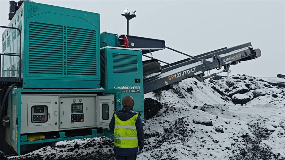 不懼-30℃極寒挑戰(zhàn)，山河普石勒破碎篩分設備穩(wěn)定運行！