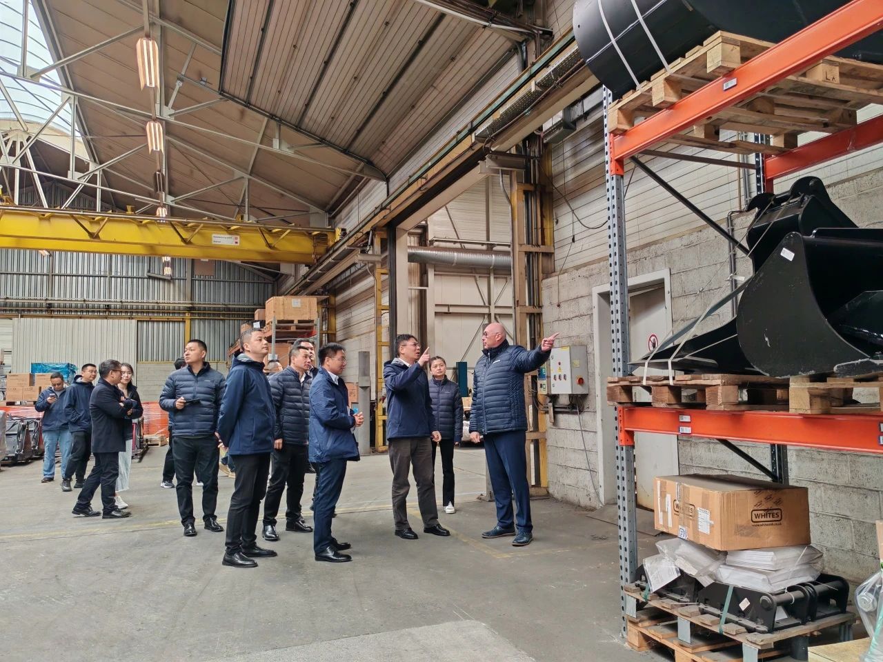 山河智能董事長付向東帶隊赴歐洲子公司考察調(diào)研