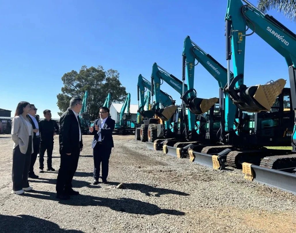 廣州工控集團總經(jīng)理王福鑄率隊考察山河智能南非子公司