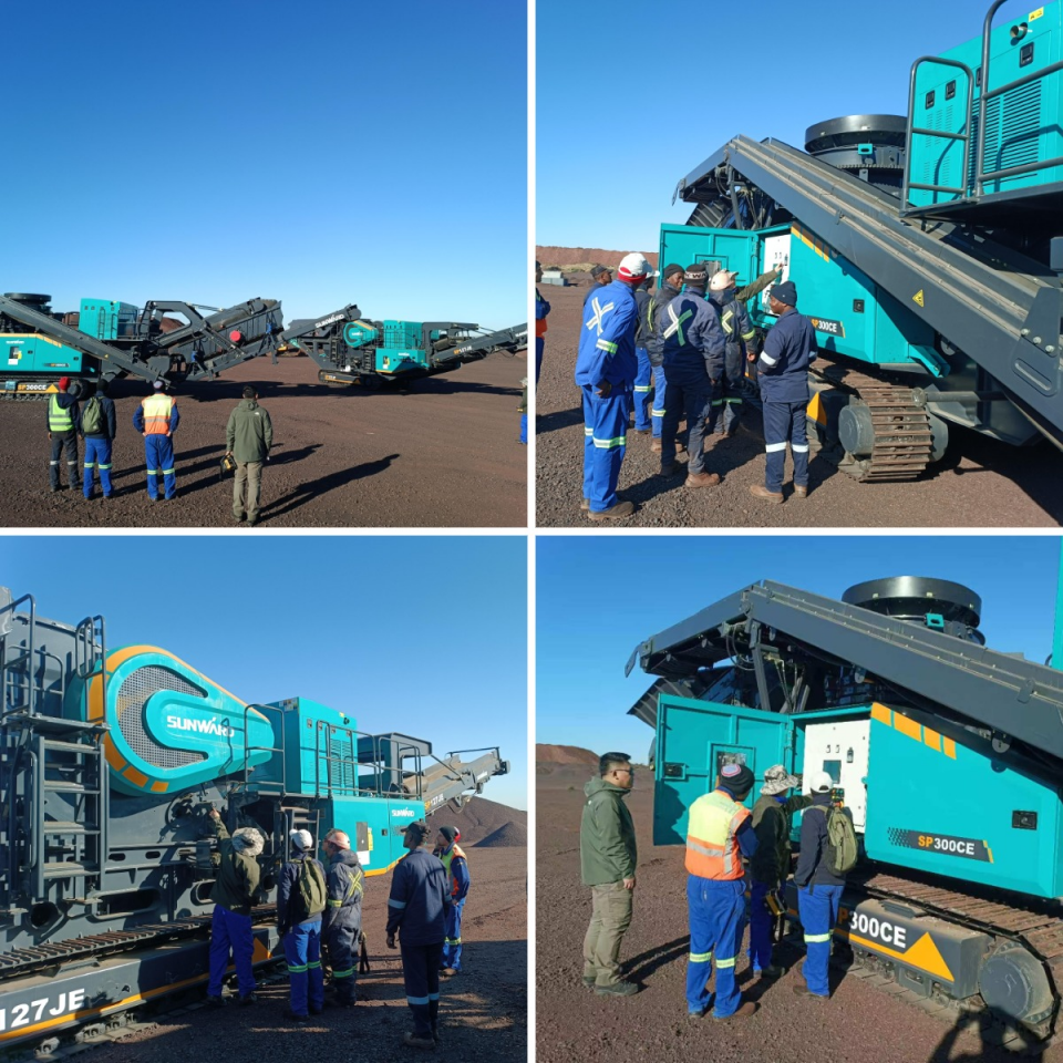 山河智能破碎篩分成套設備成功登陸非洲市場，共繪合作共贏新篇章