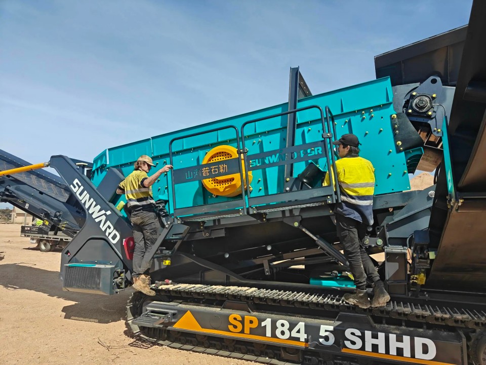 高效環(huán)保深受認(rèn)可！山河智能破碎篩分設(shè)備首進(jìn)澳洲市場(chǎng)