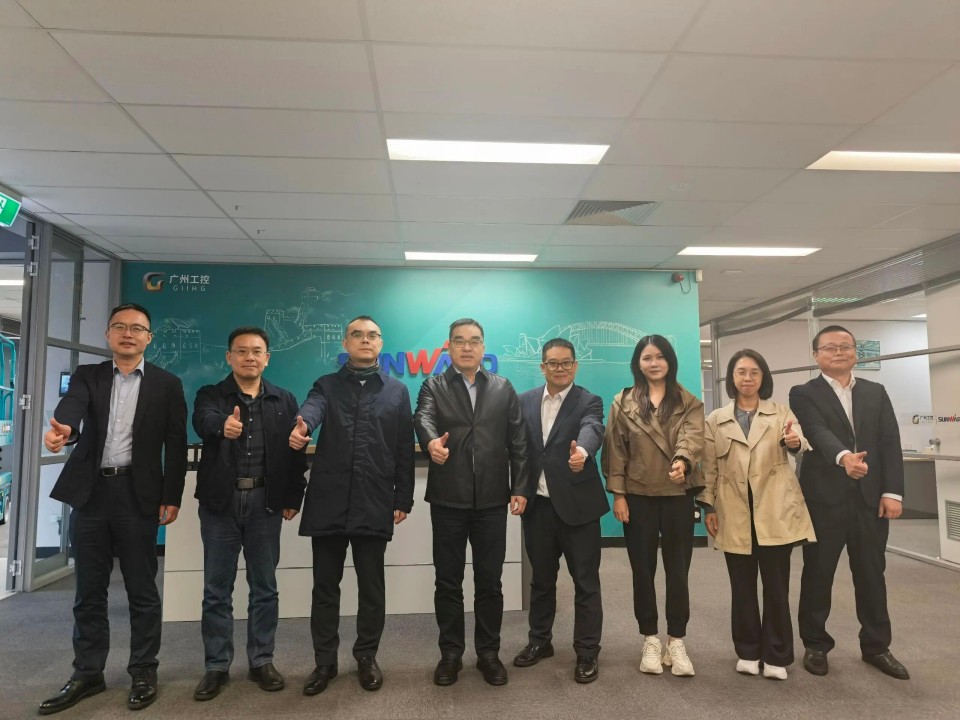 廣州工控集團(tuán)總經(jīng)理王福鑄率隊(duì)考察山河智能澳大利亞子公司