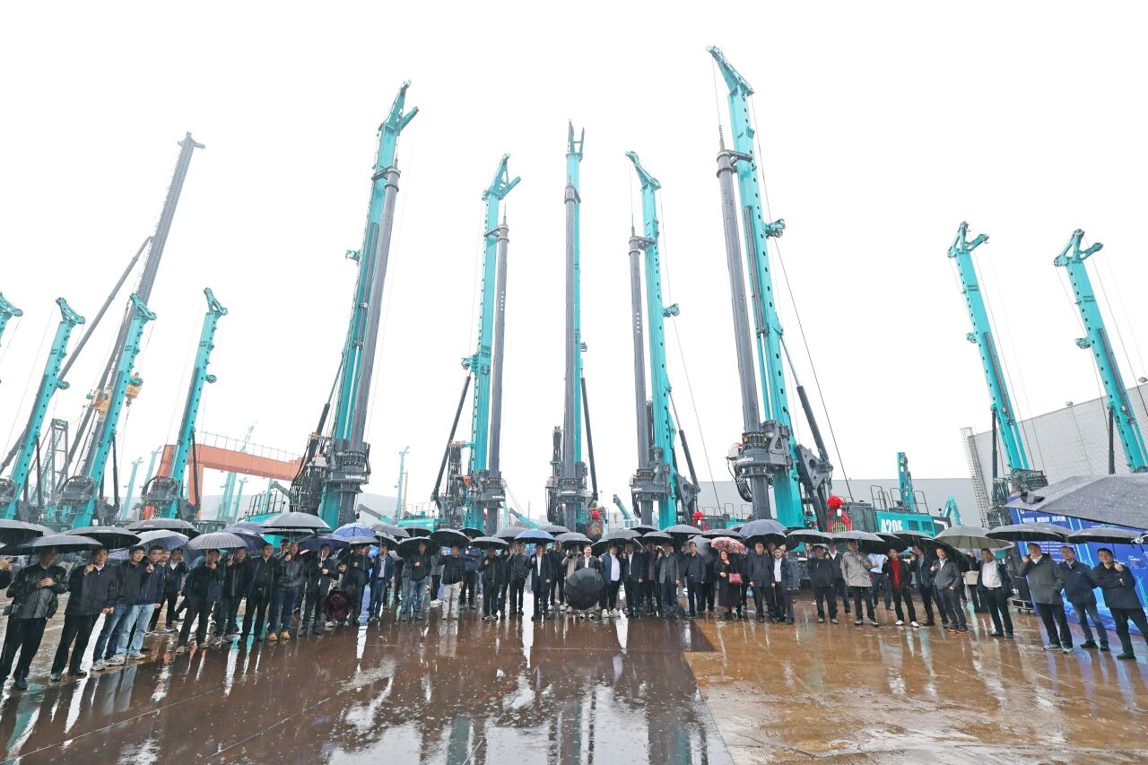 山河智能舉行電動旋挖鉆機新品發(fā)布會，收獲1.2億元訂單